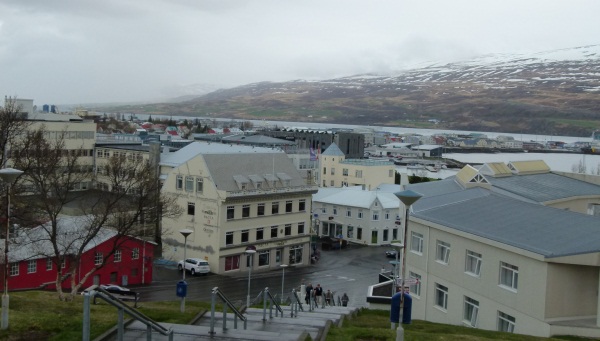 Akureyri in Island